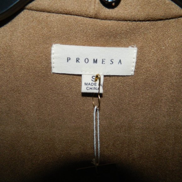 Promesa Boutique Suede Like Boho Jacket Size Small (NN-12) - Picture 2 of 5